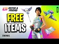 How To Unlock The RAINBOW RACER SKIN For FREE! (Fortnite Refer A Friend)