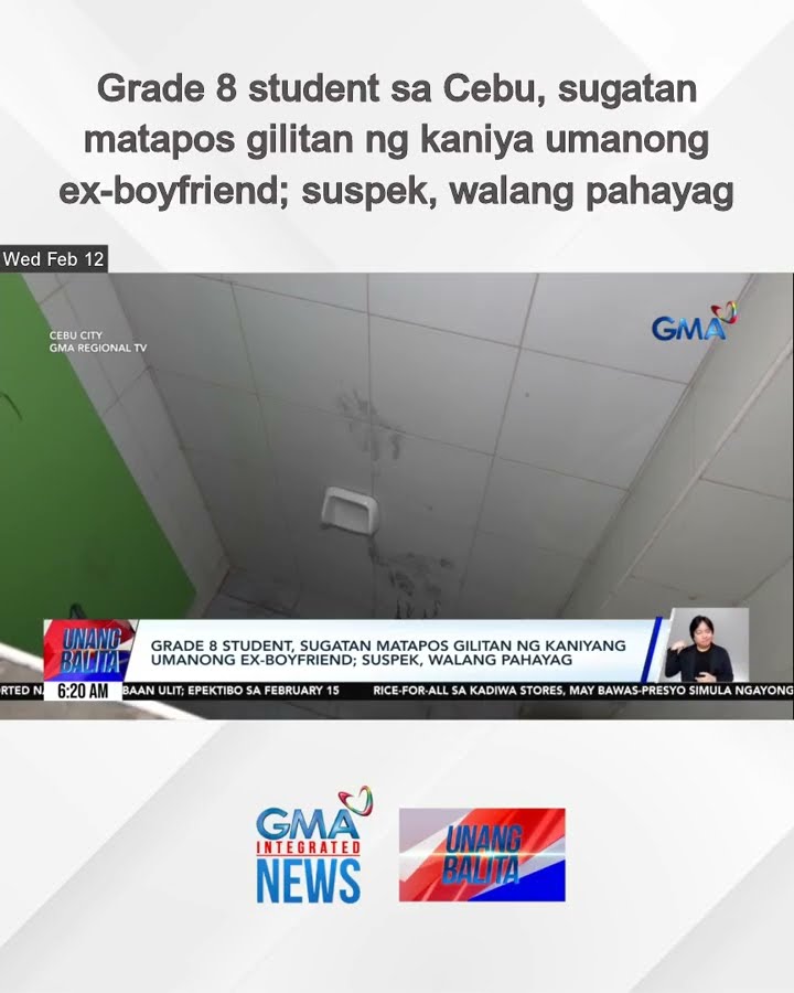 Grade 8 student, sugatan matapos gilitan ng kaniya umanong ex-boyfriend; suspek... | Unang Balita