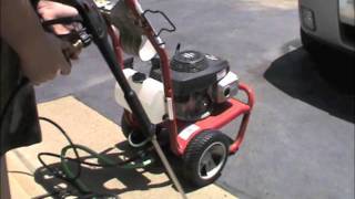 Troy Bilt Pressure Washer Review, Set Up, And Run
