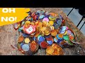 Making - A CHOCOLATE Coin Table Melting in Epoxy Resin !