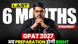 🔥 GPAT 2027 Preparation Strategy | Last 6 Months Preparation Plan | GPAT 2027 Complete Strategy | PW News