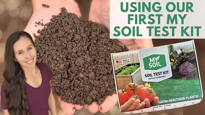 Testing Our Soil Using A MySoil Test Kit / How To Use A MySoil Test Kit