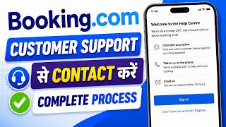 Booking.com Customer Support Kaise Contact Kare 2026? Booking.com customer care number 