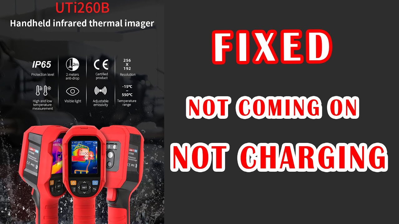 Fixing a Broken UNI-T Pro UTI260B Thermal Camera: Replacing a Shorted TPS63025 Buck Converter!