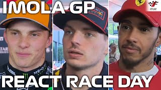 F1 Post Race Interview – Drivers React to RACE at the Imola GP 2025!