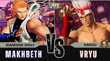 FF:CotW 🐺 MAKHBETH (Andy Bogard) vs VRYU (Joe Higashi)⭐Replay Match - FATAL FURY: CotW - 10/25