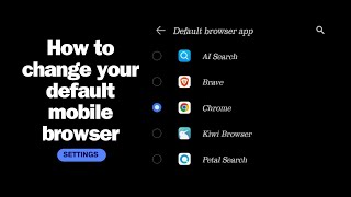 How to change your default mobile browser screenshot 5