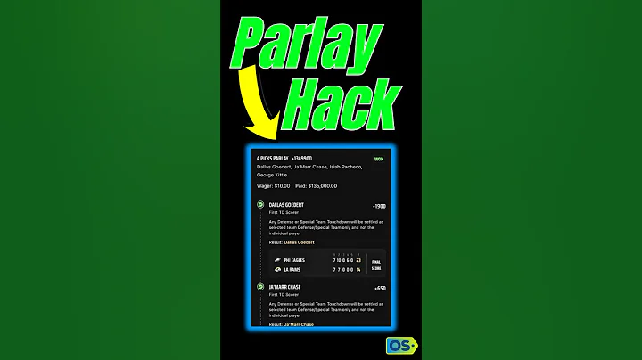 A Parlay Hack THAT WORKS | How to Bet Parlays | Sports Betting Tips & Tricks 2024 - DayDayNews