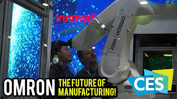 The Future of Manufacturing! OMRON Factory Harmony Experience at CES 2019!