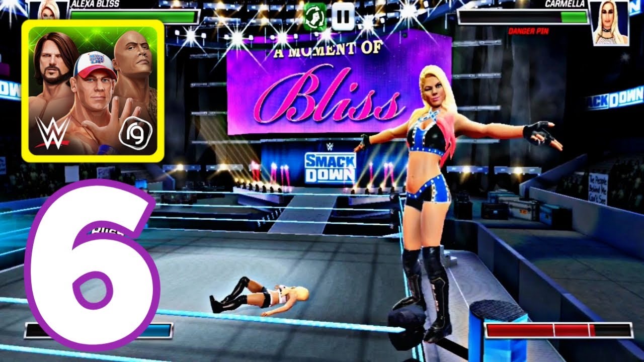 WWE Mayhem - Gameplay Walkthrough Part #6 - Alexa Bliss - YouTube