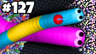 Slither.io New Record 22K Epic Run! Best Tricks 'n Traps, Solo