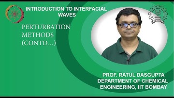 Lecture 14: Perturbation methods (contd…)