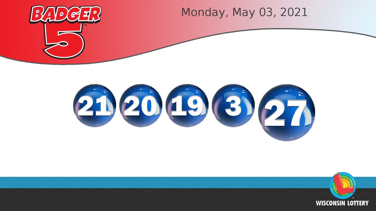 WI Lottery EveningDraw 05/03/2021