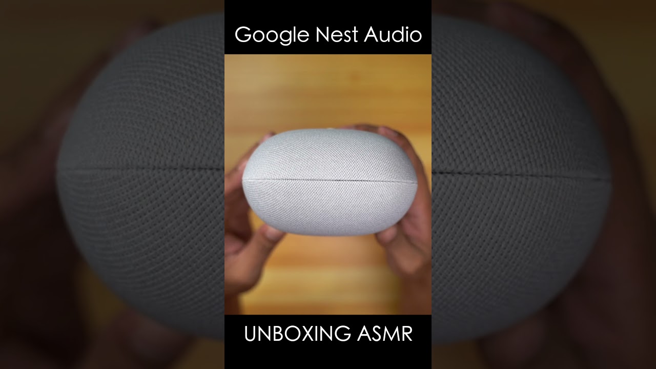 Google Nest Audio — Распаковка ASMR 