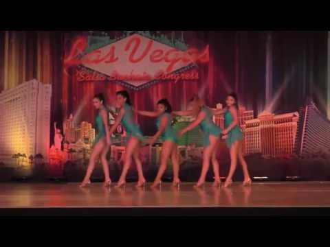 bachata dance Alma Ladies Bachata, Sunday Afternoon Shows, Vegas 2016
