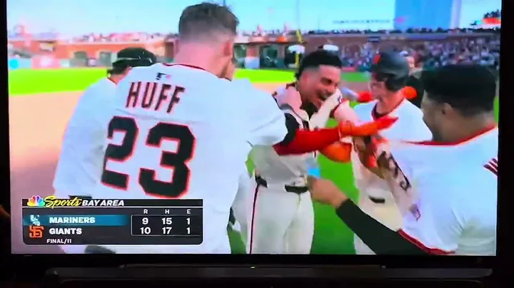 Willy Adames Walks It Off In His First Home Game With The Giants 4/4/2025