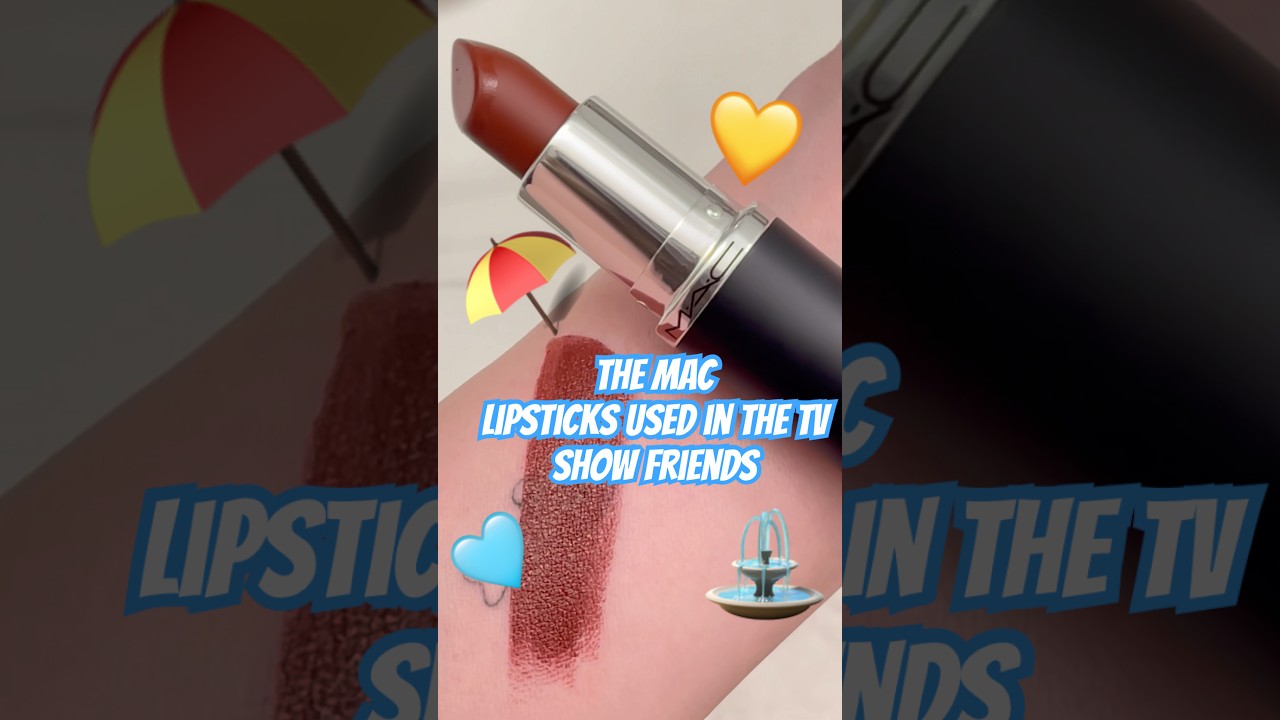 MAC Lipstick Paramount Seen On The TV Show Friends ​⁠