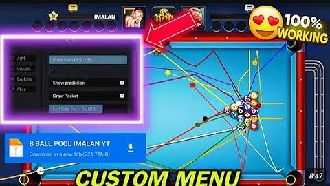 8 BALL POOL MOD MENU 2025 (SHOW PREDICTIONS & DRAW POCKET) NO ROOT FOR FREE EASY METHOD
