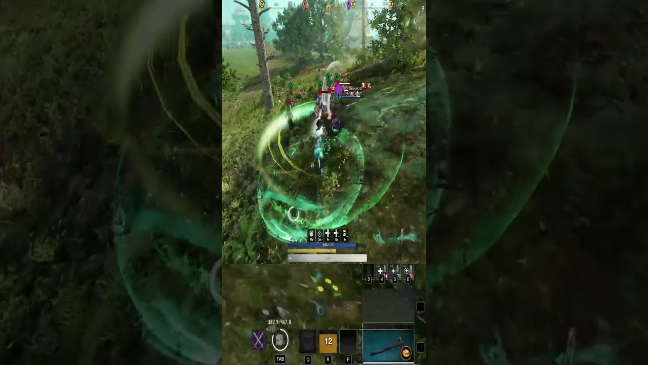 Don't Sleep on the Life Staff & Hatchet (New World PvP Open World) 