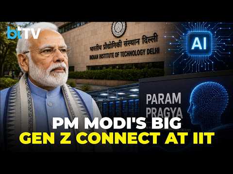 Video PM Modi At 57th IIT Delhi Convocation | Unveils AI Supercomputing Facility Param Pragya