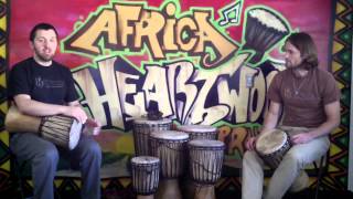 Classical Heartwood 9x18 Djembe Drum Demonstration