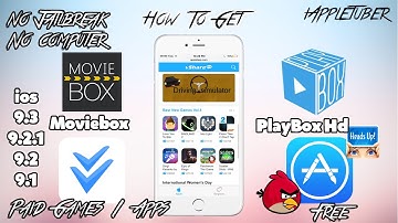 How To Get Paid Apps/Games, MovieBox & PlayBox HD FREE on iOS 9-9.2.1/9.3 (No JailBreak)