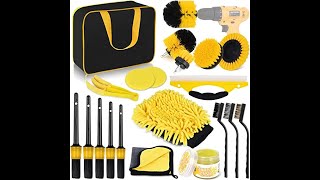 Daily product_Herrfilk 20 Pcs Car Cleaning Tools Kit, Car Detailing Kit, with Carry Bag screenshot 4