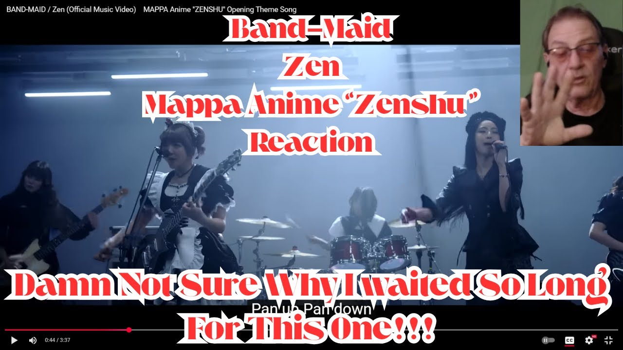 BAND-MAID / Zen (Official Music Video)　MAPPA Anime 