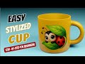 How to  Model a 3D Cup and using the Shrinkwrap Modifier in Blender | Beginner Tutorial