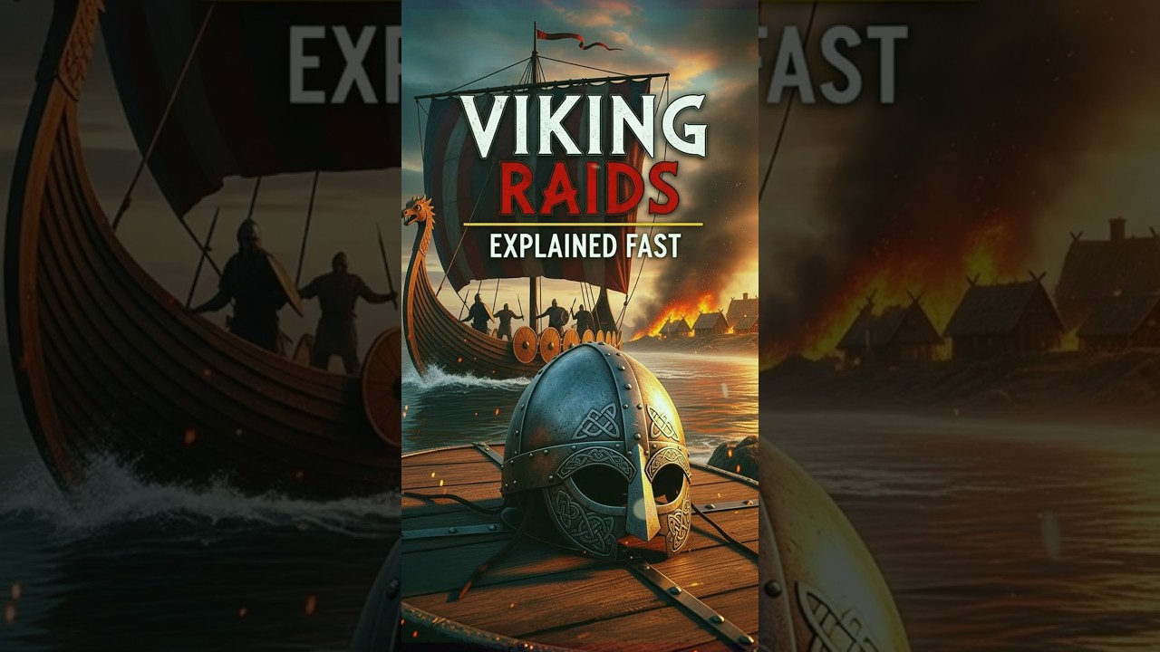 Viking Raids Explained Fast ⚔️ | The Rise of the Fearsome Norse Warriors 