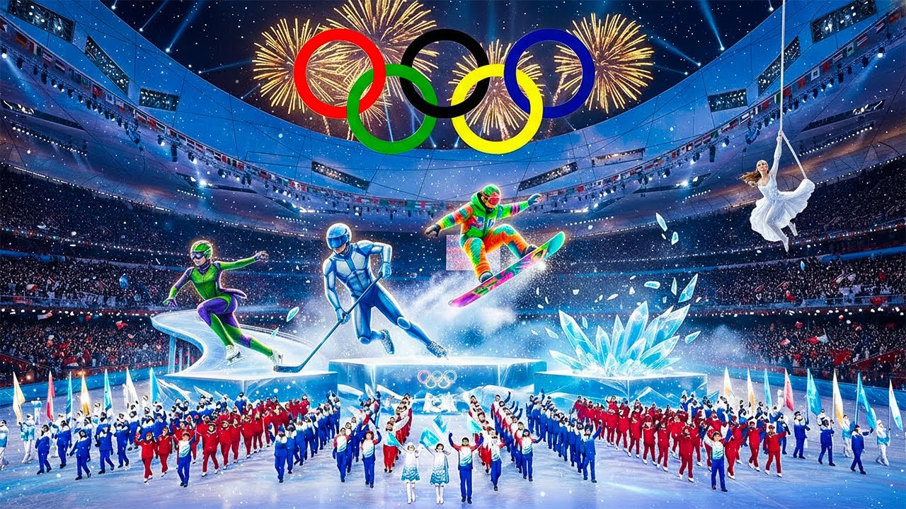 Opening Ceremony of the 2026 Winter Olympics ❄️A spectacular parade and breathtaking Olympic festivi