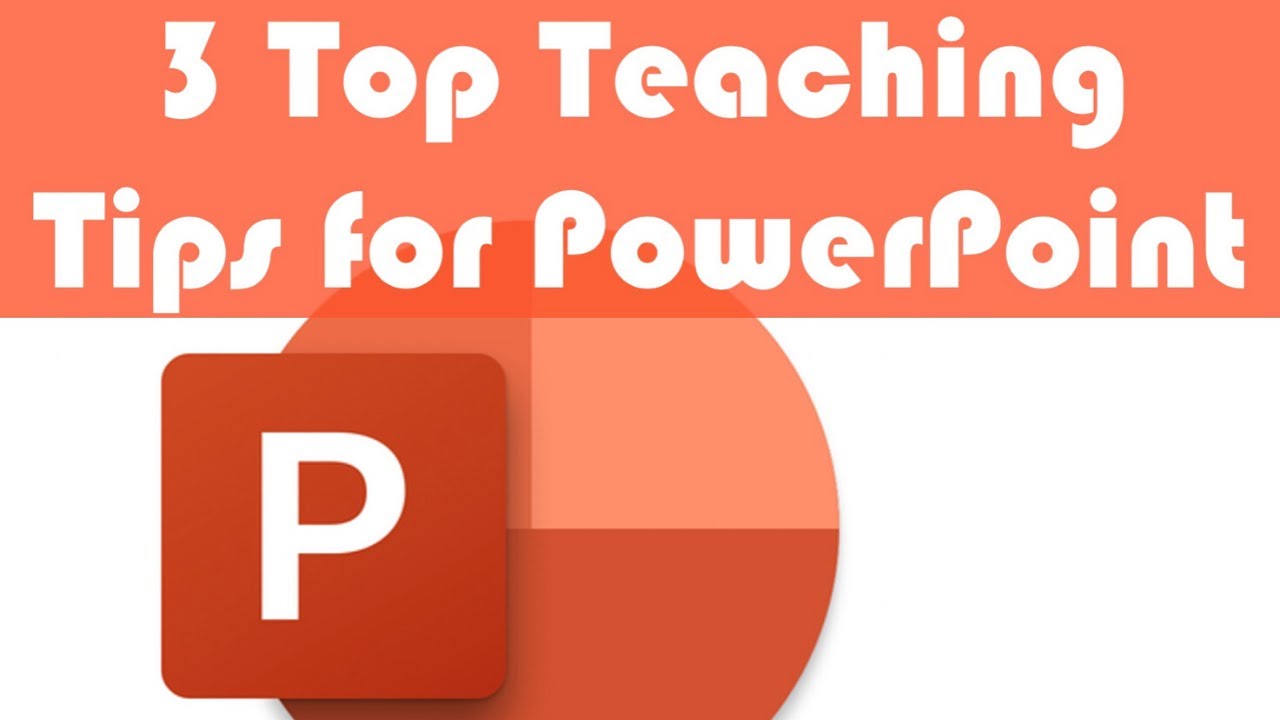3 PowerPoint Tips for Teachers - YouTube