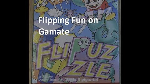 Flipuzzle - Action packed puzzler on Gamate - GameBoy Alternatives