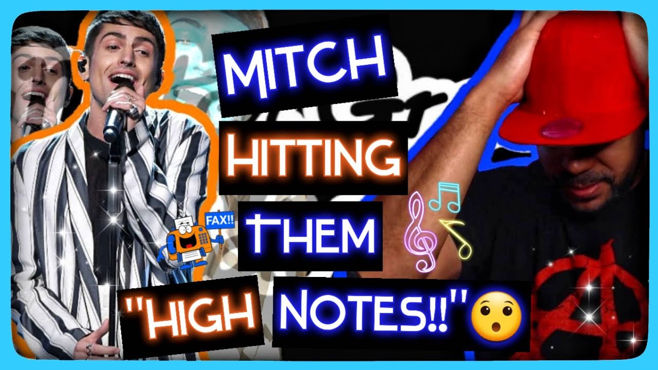 MITCH ALMOST BLEW OUT MY EAR DRUMS!! Mitch Grassi - High Notes (PDP REACTIONS!!)