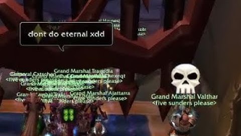 [Eternal] Naxxramas World Record Speed Run 38:58 Classic Anniversary Warrior PoV