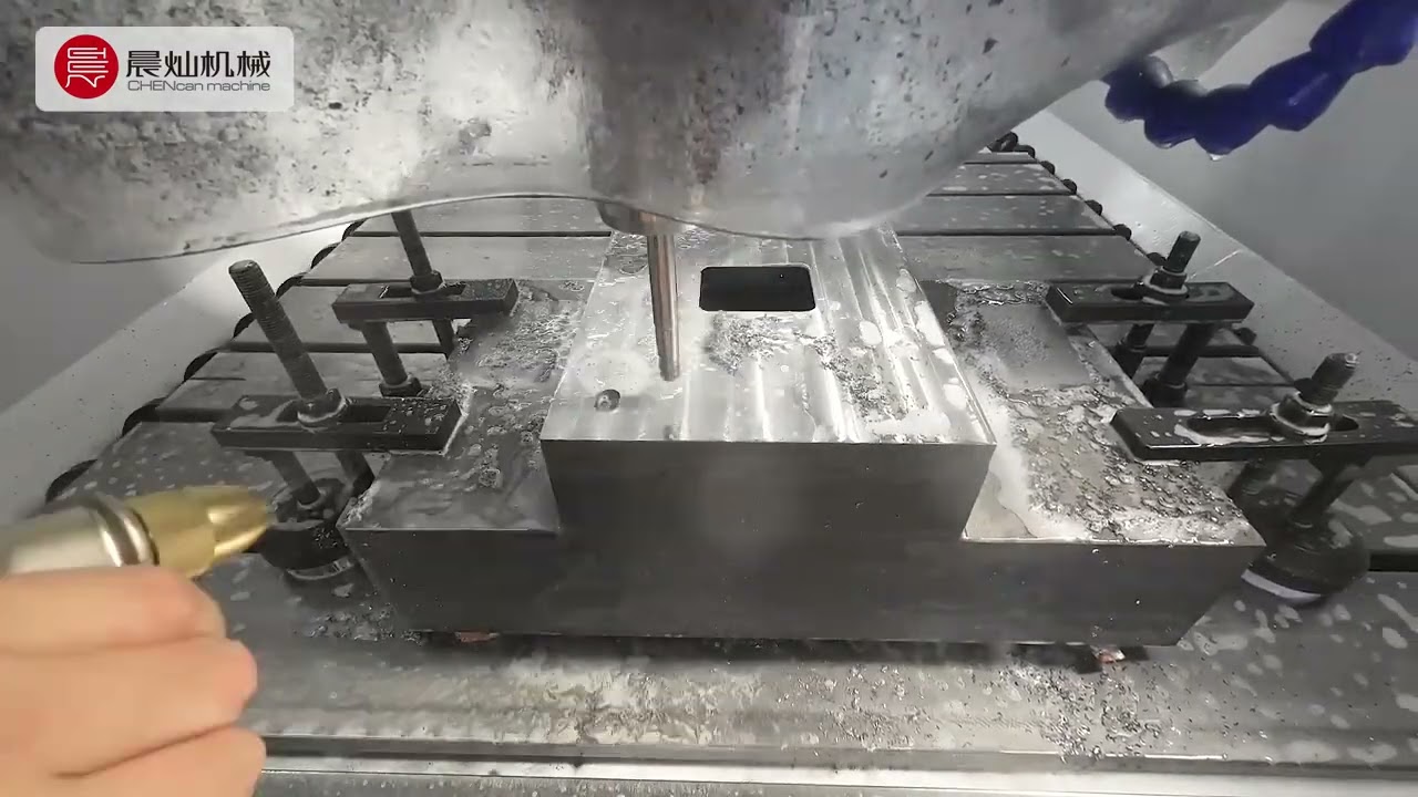 CNC Aluminum Mold machining center milling drilling casting iron 