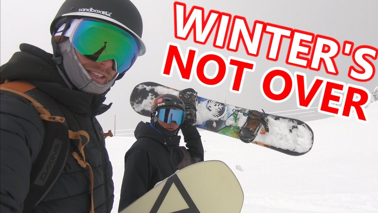WINTER’S NOT OVER FOR SNOWBOARDING YouTube