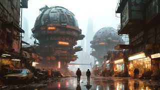 1 hour of dark dystopian ambient  music 🎧 | DYSTOPIA | good for relaxing, meditation, gaming