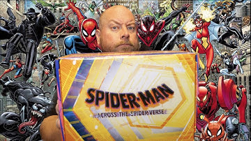Cracking open the SPIDER VERSE Amazon Funko Pop Mystery Box