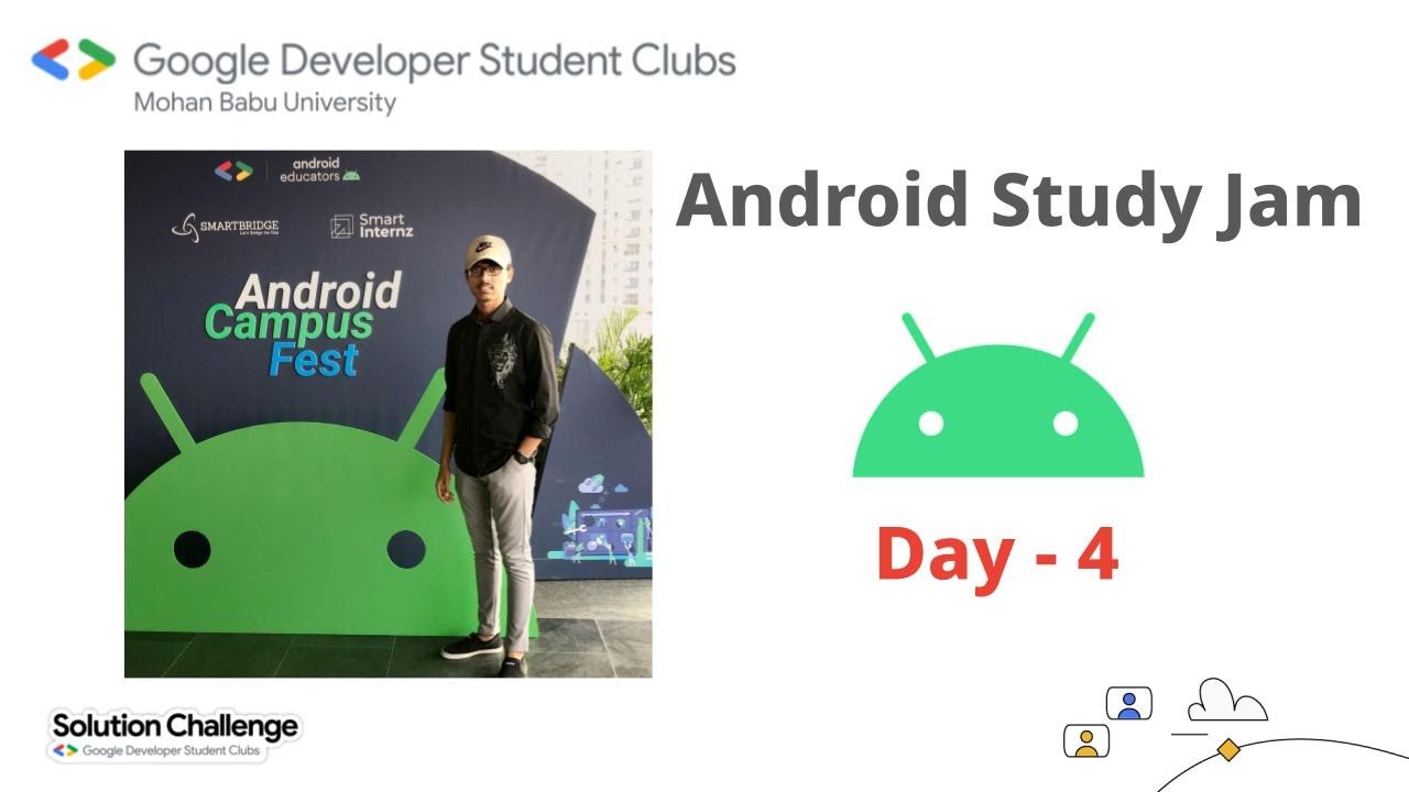 Android Study Jam Day 4 - YouTube