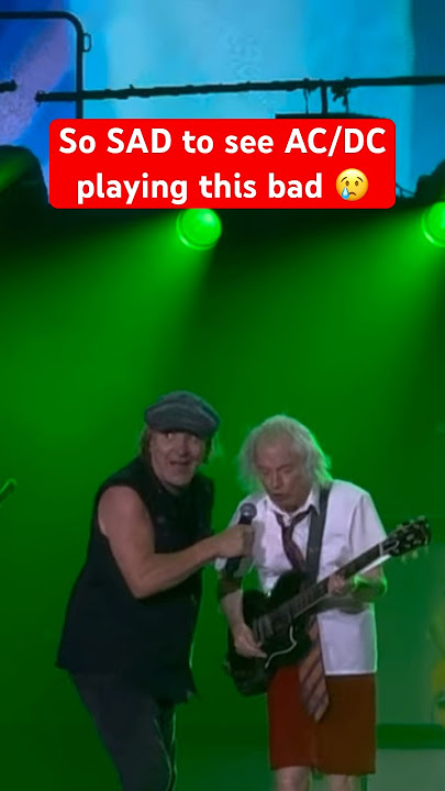 😢 What happened to AC/DC? #acdc