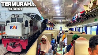 SURABAYA JAKARTA KERETA TERMURAH VIA JALUR UTARA CUMA 100 RIBUAN‼️Naik KA Airlangga