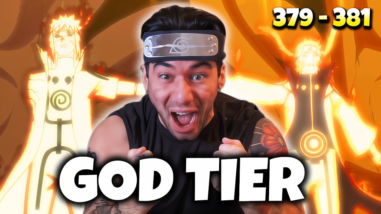 НАРУТО И МИНАТО ОБЪЕДИНЯЮТСЯ🔥 Реакция на Naruto Shippuden: Эпизод 379, 380, 381