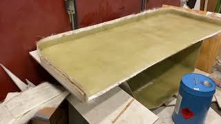 Part 4 Smuggler 28 - Building and attaching swim platform and bracket to transom