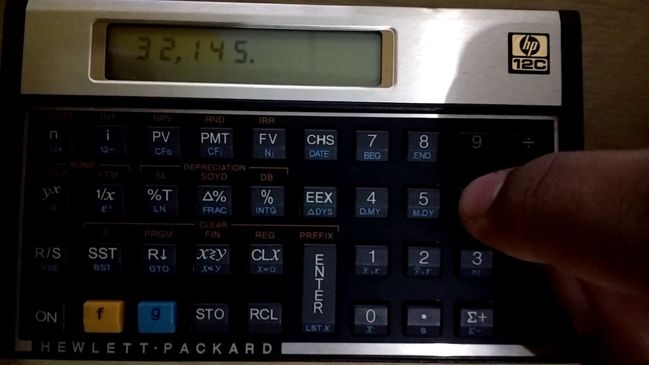 Encontre Pela Calculadora Hp12c O Resultado Para