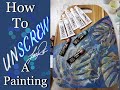 How to unSCREW a Painting/ Monstera Leaves Cutting Boards/ Acrylic pour/HOT A$$ MESS