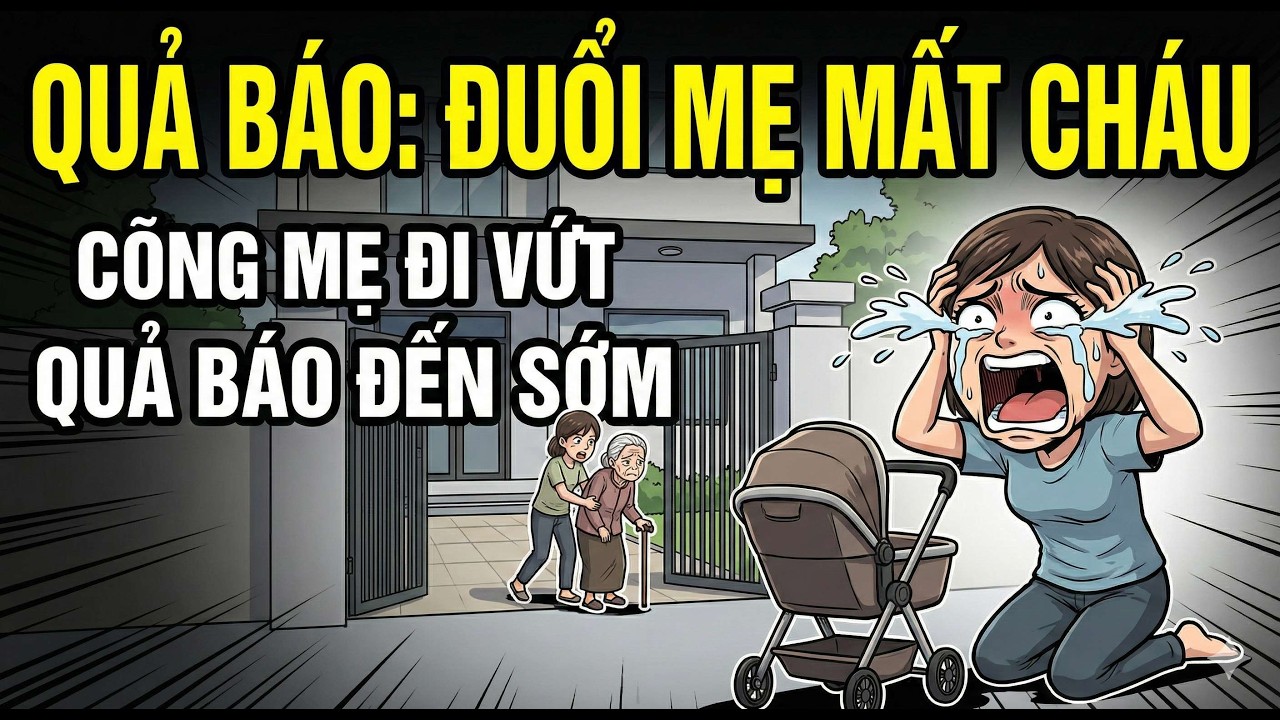 Quả Báo Nhãn Tiền: Đuổi Mẹ Chồng Đi, Con Dâu Mất Luôn Đứa Cháu Nội