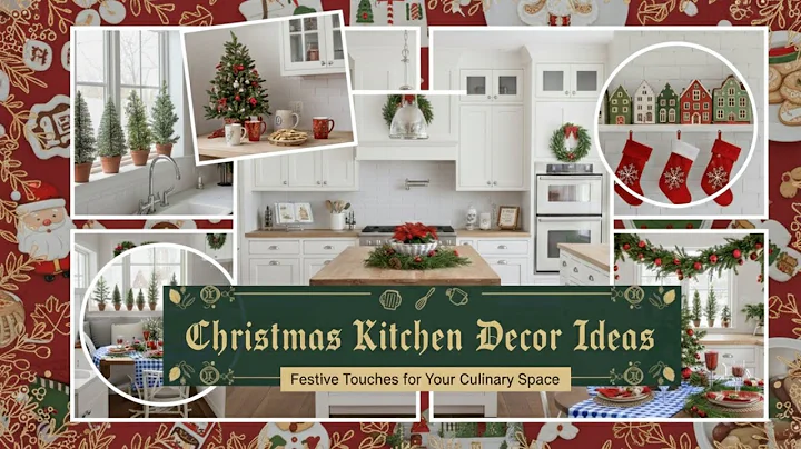 159+ Christmas Kitchen Decor Ideas 2025 | Elegant Christmas Kitchen idea & Cozy Holiday Home Styling