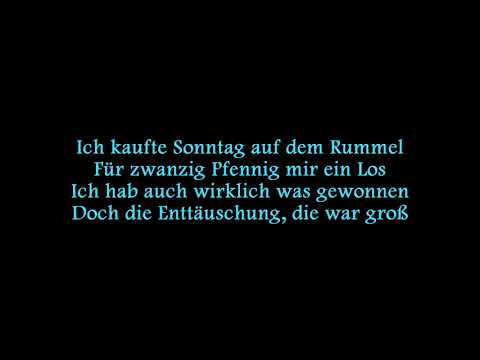 Trude Herr - Ich will keine Schokolade Lyrics