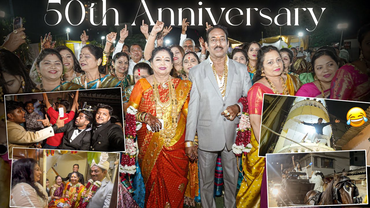 50th Anniversary | Rada Ghatla 😍 | JayPatil Vlogs 